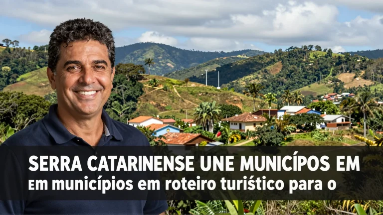 Serra Catarinense une municípios em roteiro turístico para o Natal de 2026