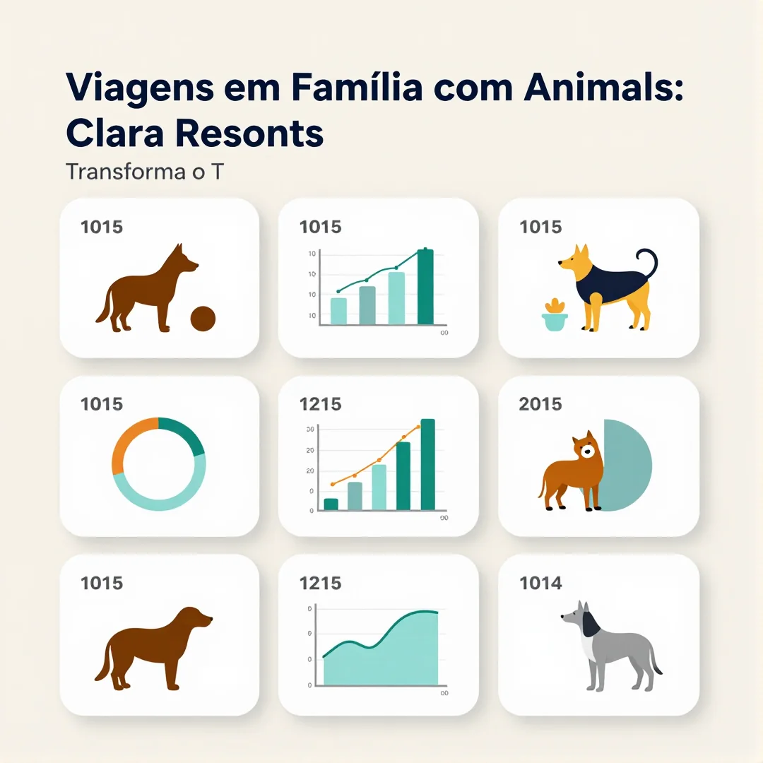 Infográfico - Viagens em Família com Animais: Clara Resorts Transforma o Turismo no Brasil