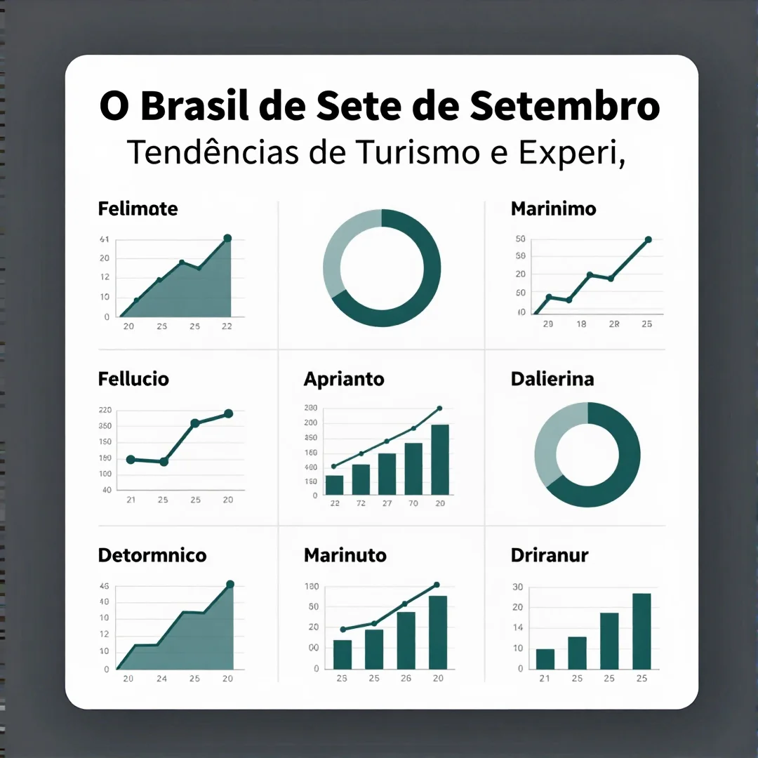 Infográfico - O Brasil de Sete de Setembro: Tendências de Turismo e Experiências Locais para o Fim do Ano