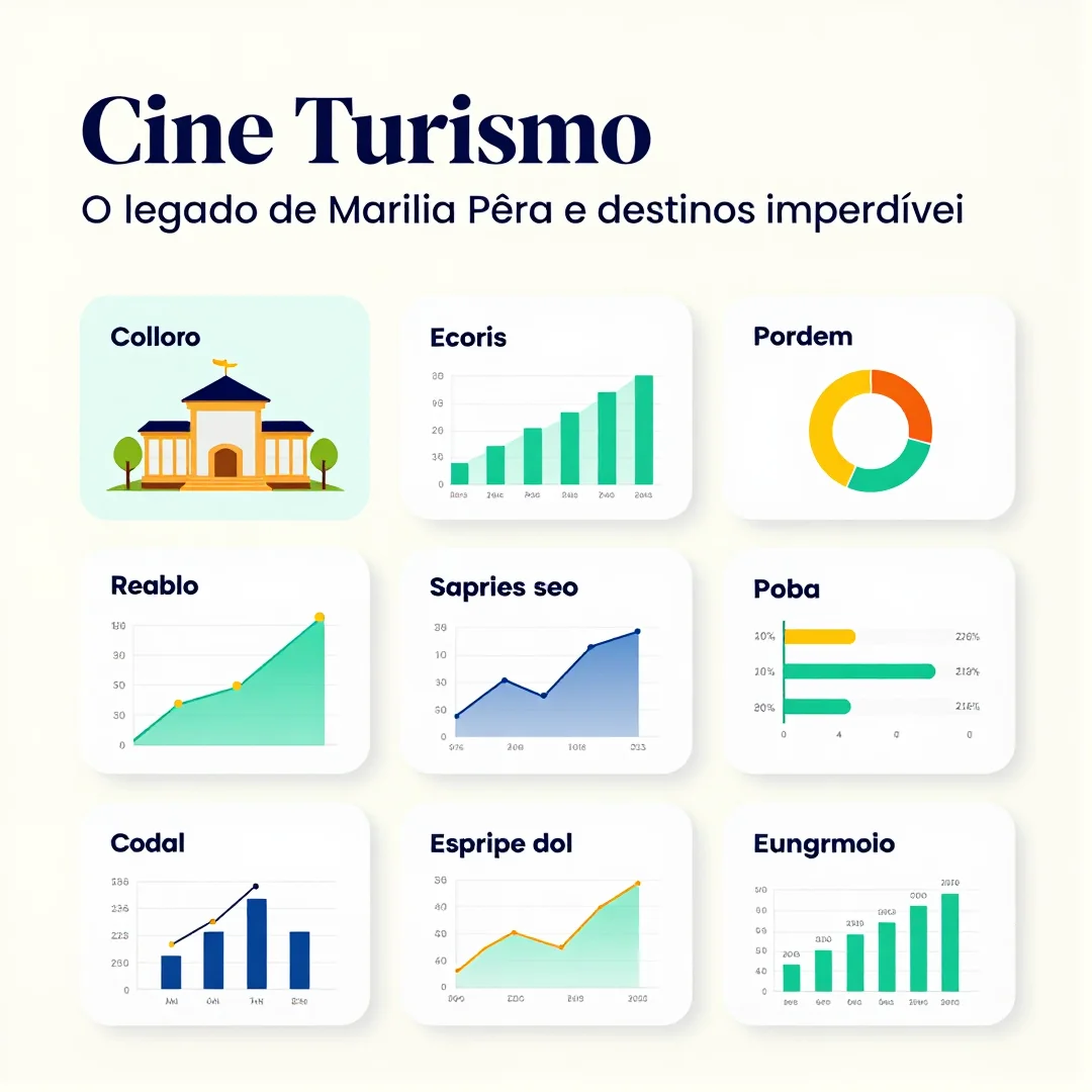 Infográfico - Cine Turismo: O legado de Marília Pêra e destinos imperdíveis no Brasil