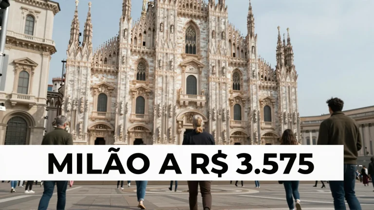 Milão a R$ 3.575? Como viajar para a Itália de forma barata em 2026