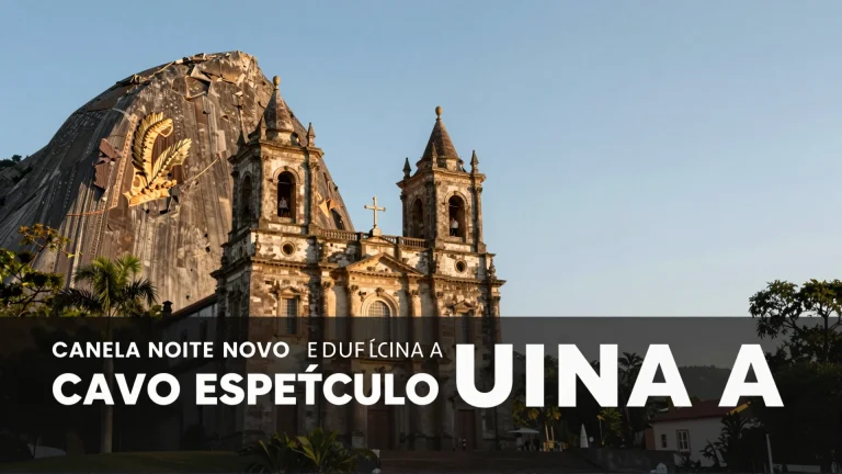 Canela noite novo espetáculo ilumina a Catedral de Pedra em Gramado