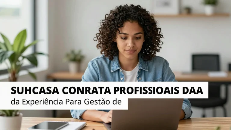 Suhcasa Contrata Profissionais da Experiência Para Gestão de Imóveis em Parceria com o Governo