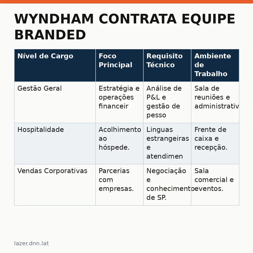 Infográfico - Wyndham Contrata Equipe Branded: Novas Oportunidades no Entorno do Aeroporto de Congonhas