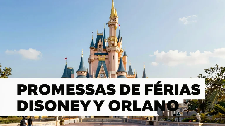 Promessas de Férias Disney Orlando passagens: tudo o que você precisa saber