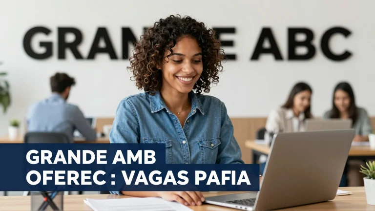 Grande ABC oferece vagas para recepcionista pessoa com deficiência PCD: conheça cargos abertos