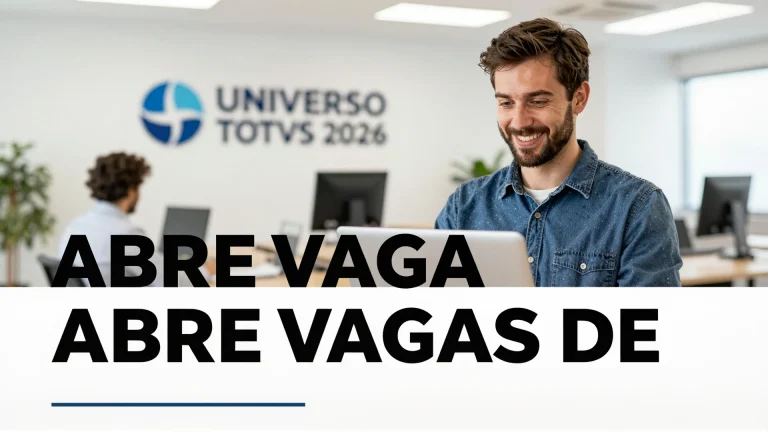 Universo TOTVS 2026 abre vagas de recepcionista: como se candidatar