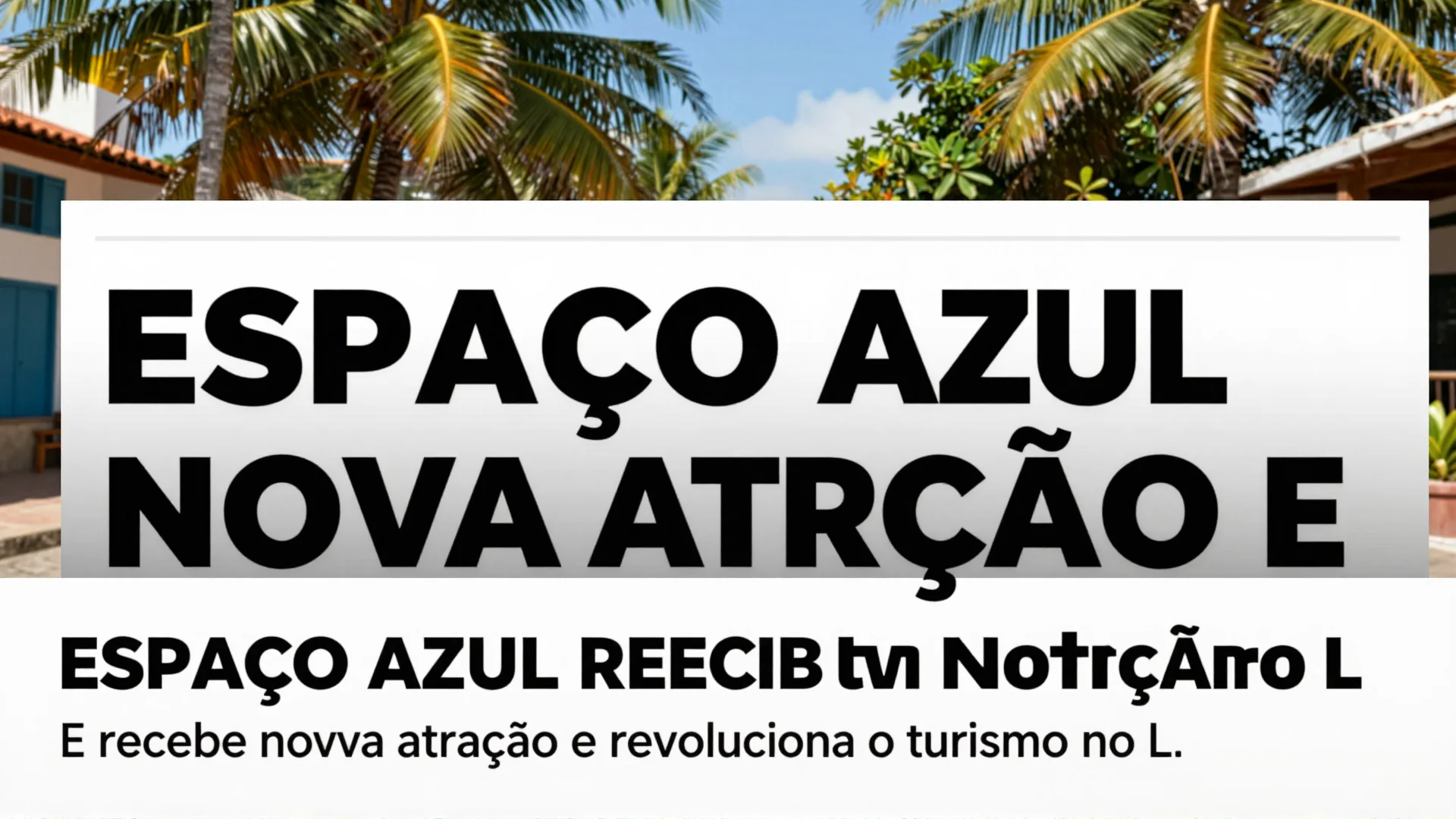 Espaço Azul recebe nova atração e revoluciona o turismo no Litoral Norte de São Paulo