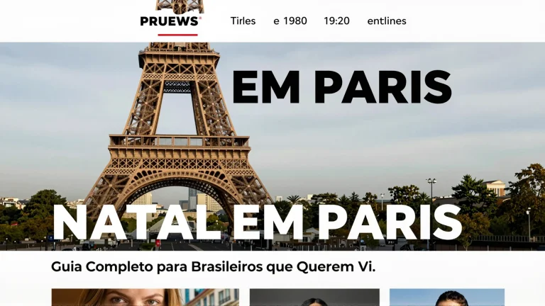 Natal em Paris: Guia Completo para Brasileiros que Querem Viver o Natal Francês de 2026