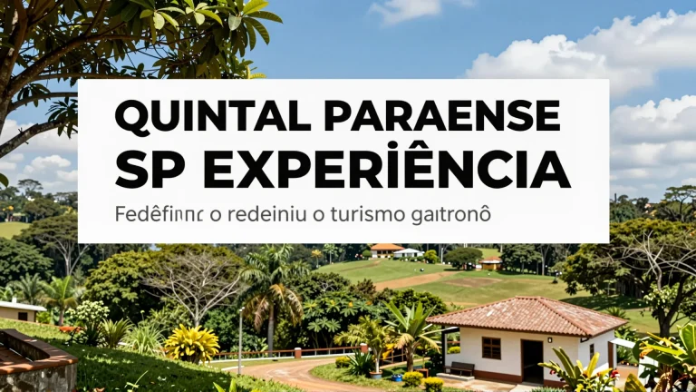 Quintal Paraense SP experiência redefiniu o turismo gastronômico na Zona Norte
