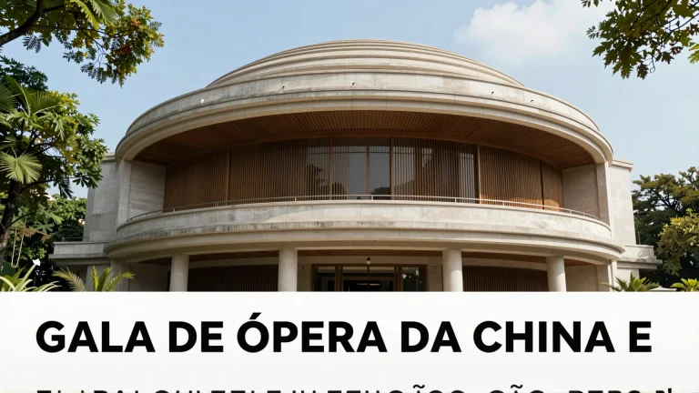Gala de Ópera da China e o Turismo Cultural em São Paulo