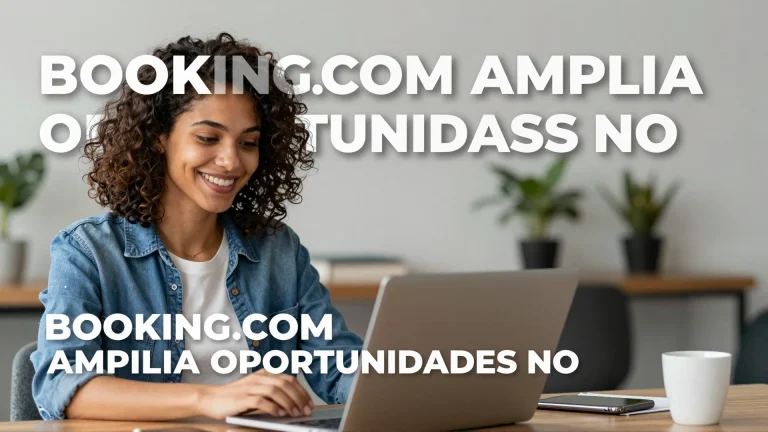 Booking.com amplia oportunidades no Brasil com contratação de agentes de IA