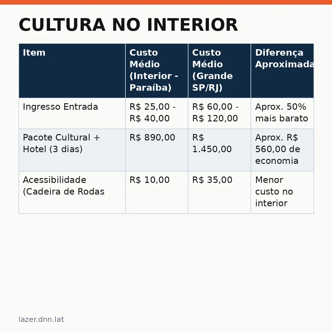 Infográfico - Cultura no Interior: Companhia Gambiarra Transforma o Teatro da Paraíba em Destino Nacional